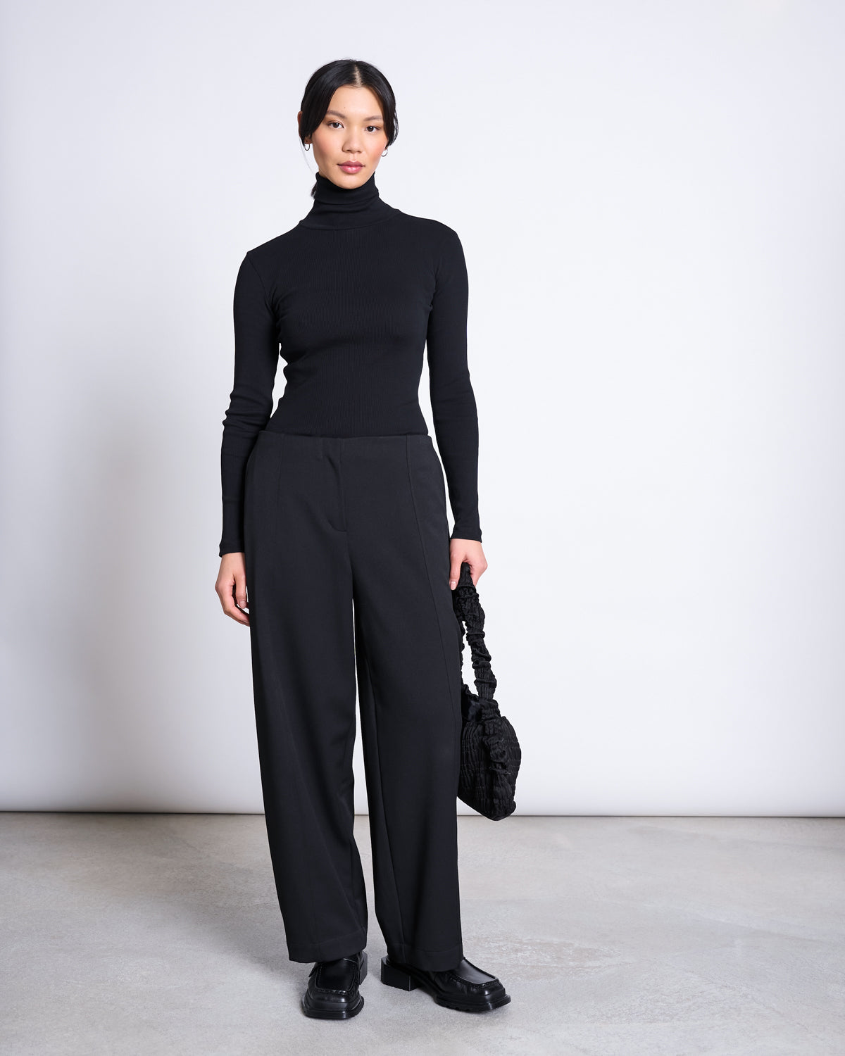 BARREL LEG PANTS JUNY BLACK Pants jan-n-june 4