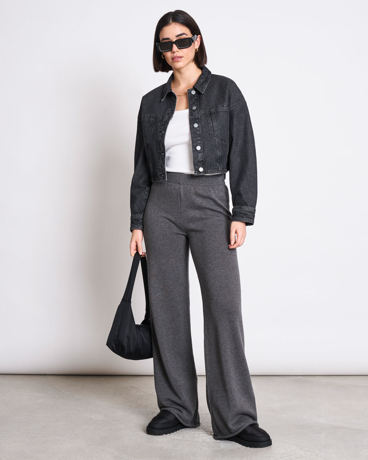 DENIM JACKET ARIA FADED BLACK jan-n-june 1