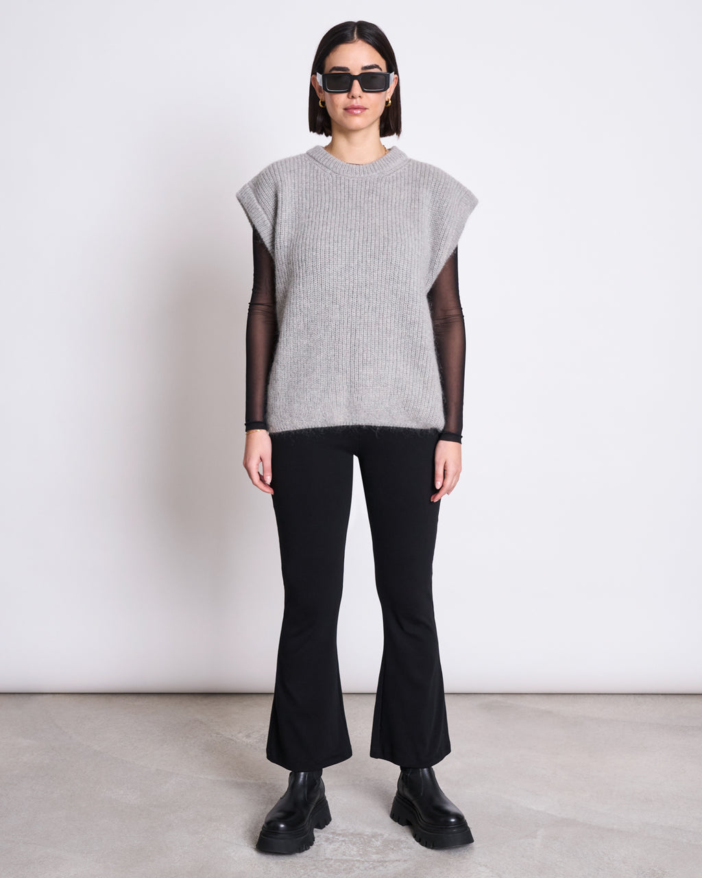 WOOLY SLIPOVER THANDA LIGHT GREY T-shirt jan-n-june 4