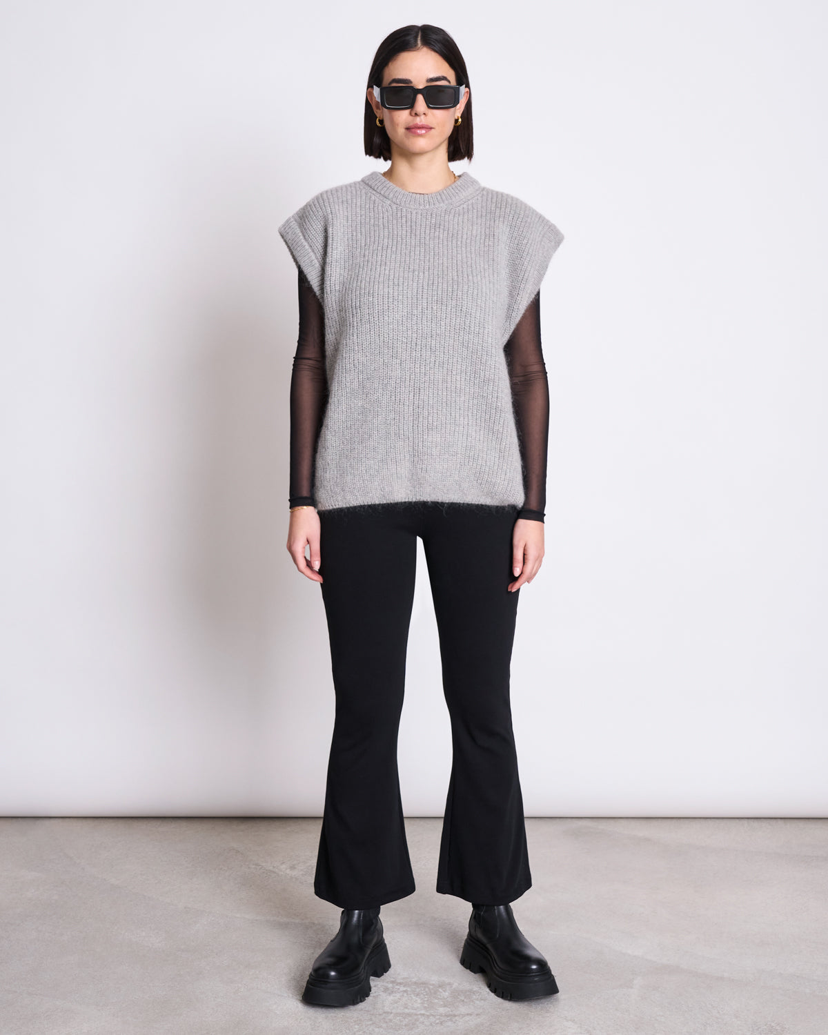 WOOLY SLIPOVER THANDA LIGHT GREY T-shirt jan-n-june 4