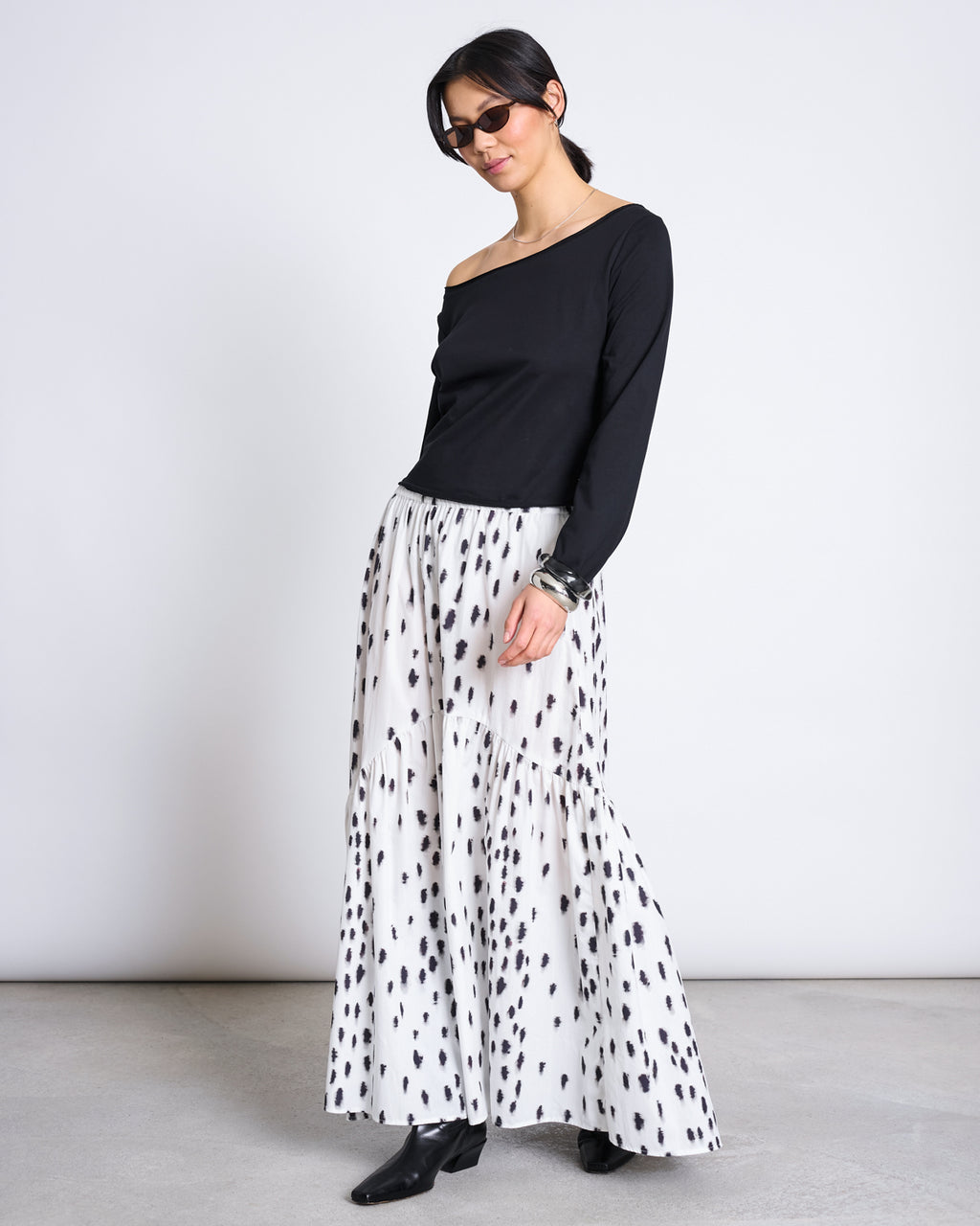 OFFSHOULDER LONGSLEEVE ARBA BLACK Longsleeve jan-n-june 3