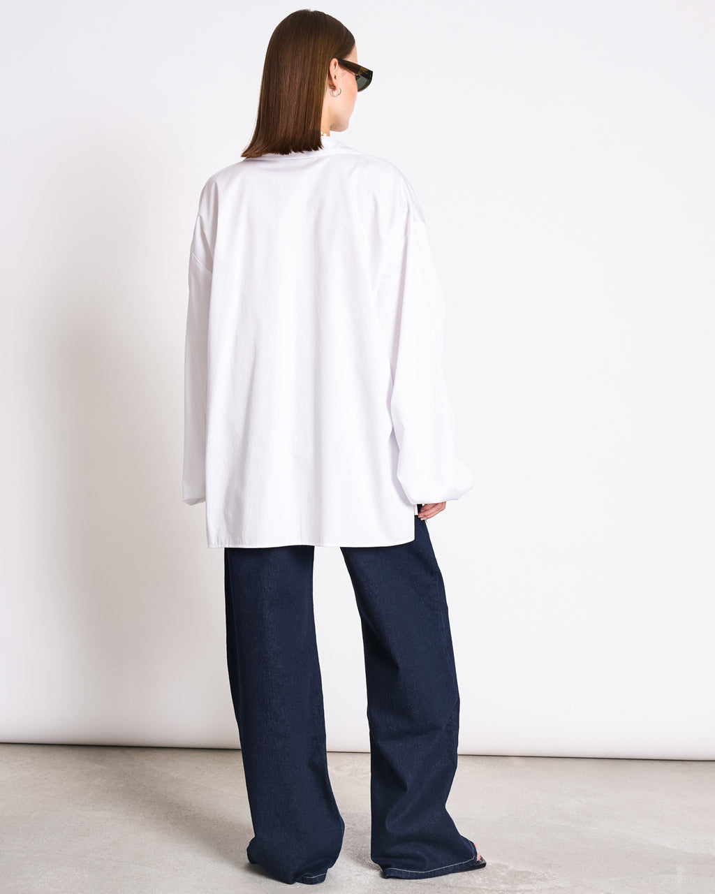 PUFFY WRAP BLOUSE AQUILIA WHITE Blouse jan-n-june 4