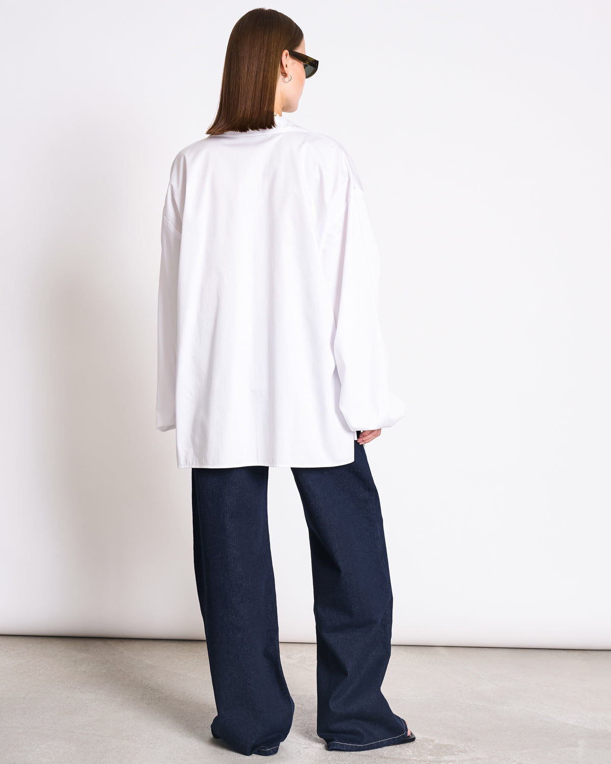 PUFFY WRAP BLOUSE AQUILIA WHITE Blouse jan-n-june 4