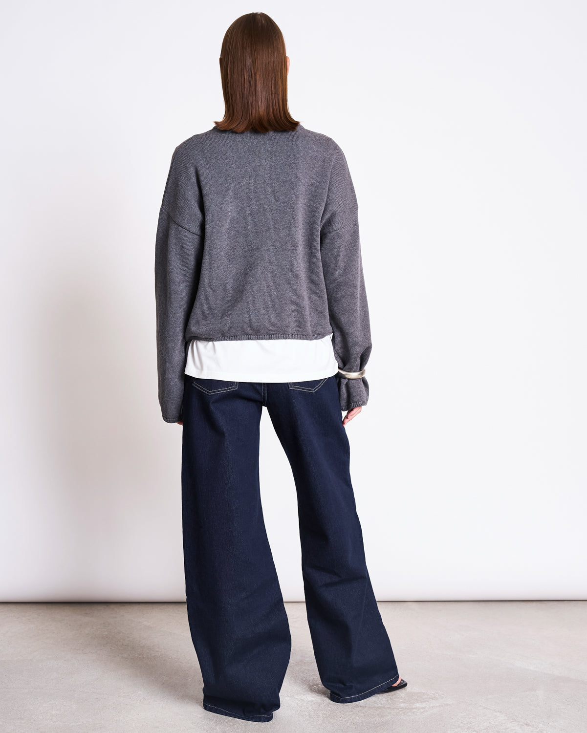 LIGHT CARDIGAN ASAS DARK GREY GOTS T-shirt jan-n-june 3