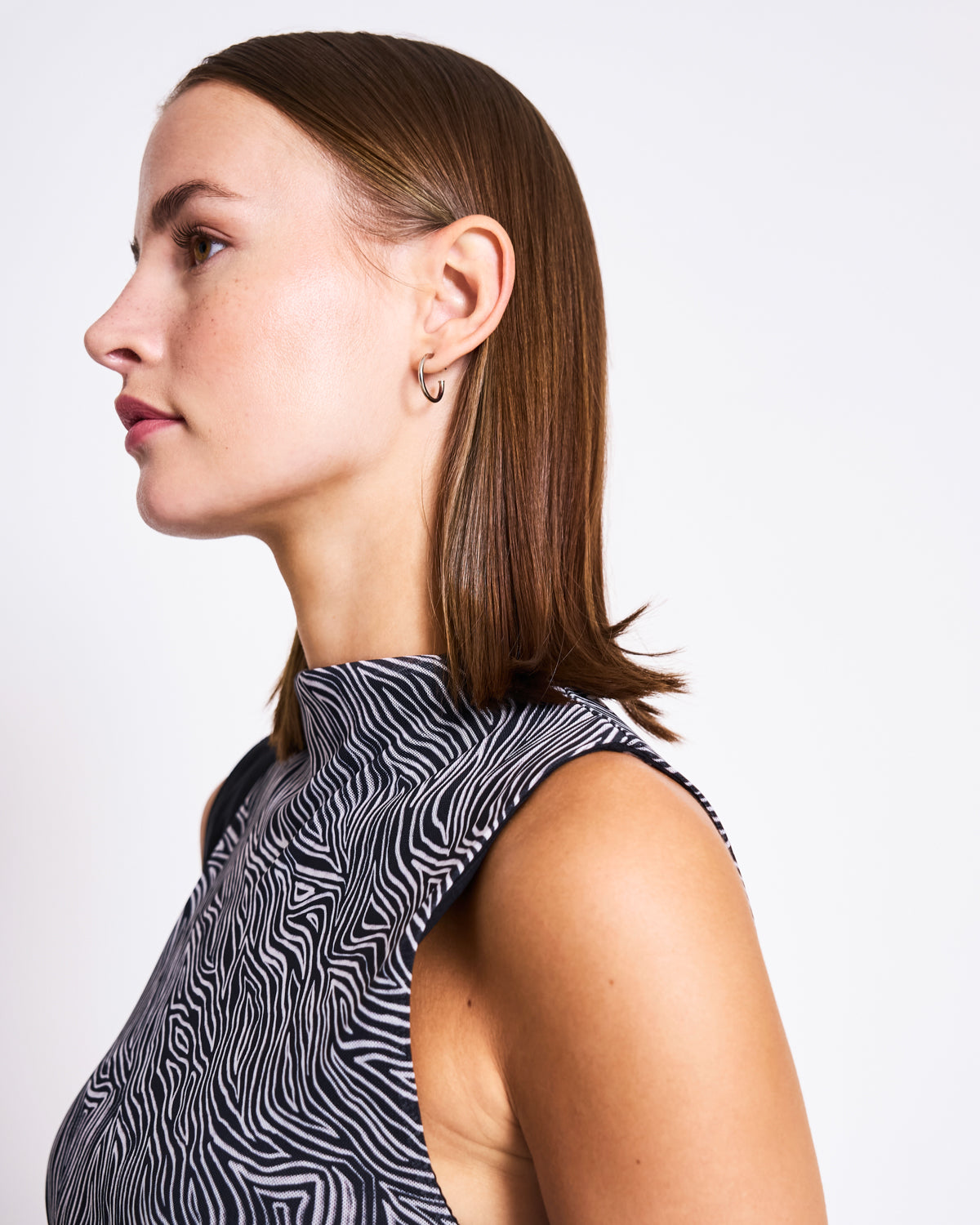 MESH MAXI DRESS CULEX ZEBRA PRINT Dress jan-n-june 4