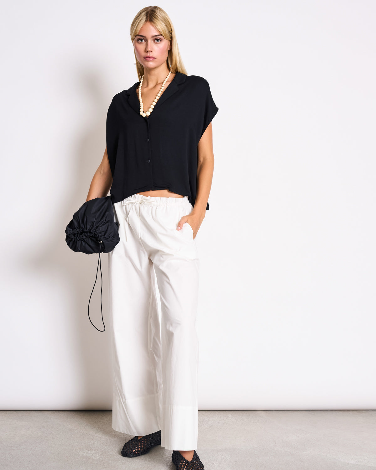 BLOUSE TIERRA BLACK Blouses jan-n-june 1