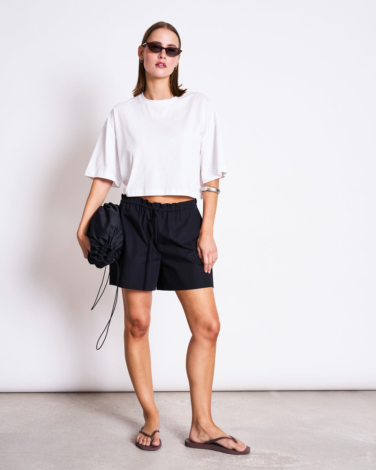 CROPPED BOXY SHIRT LUPA WHITE T-shirt jan-n-june 1