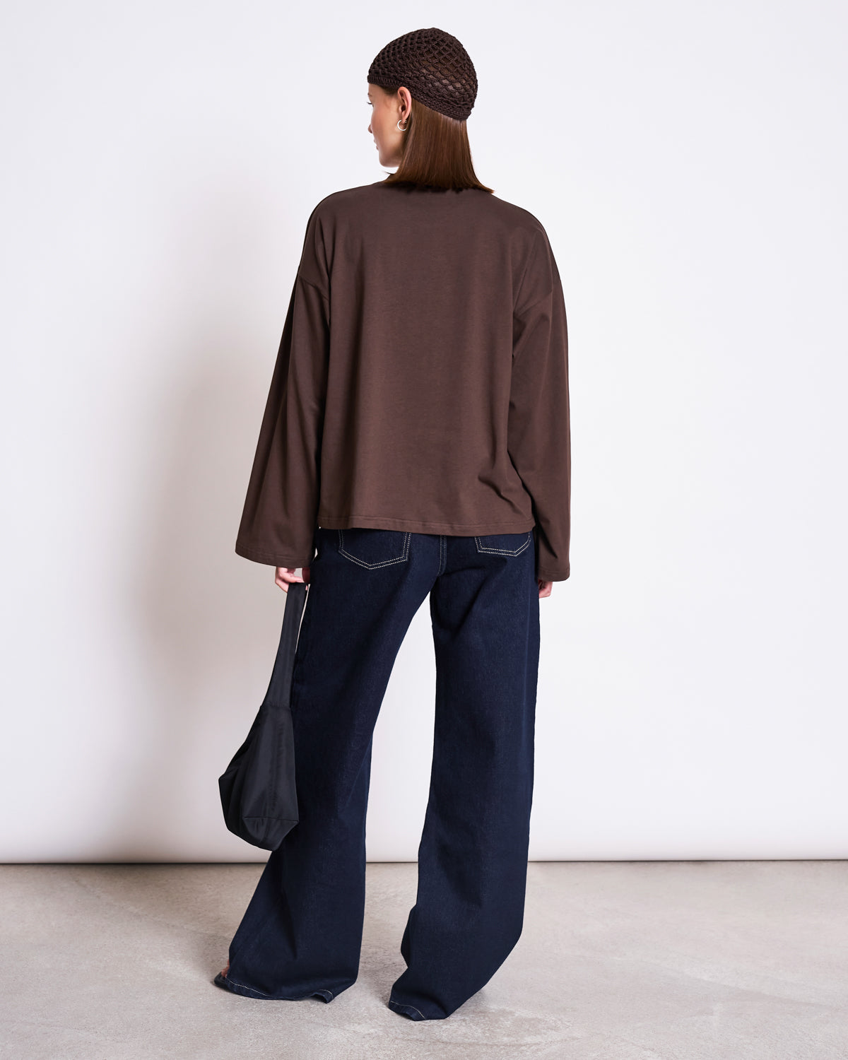 BOXY LONGSLEEVE ANKIRA MUD Longsleeve jan-n-june 3
