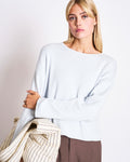 LIGHT KNIT JUMPER WILLIAMSBURG ICE BLUE GOTS Jumper jan-n-june 3