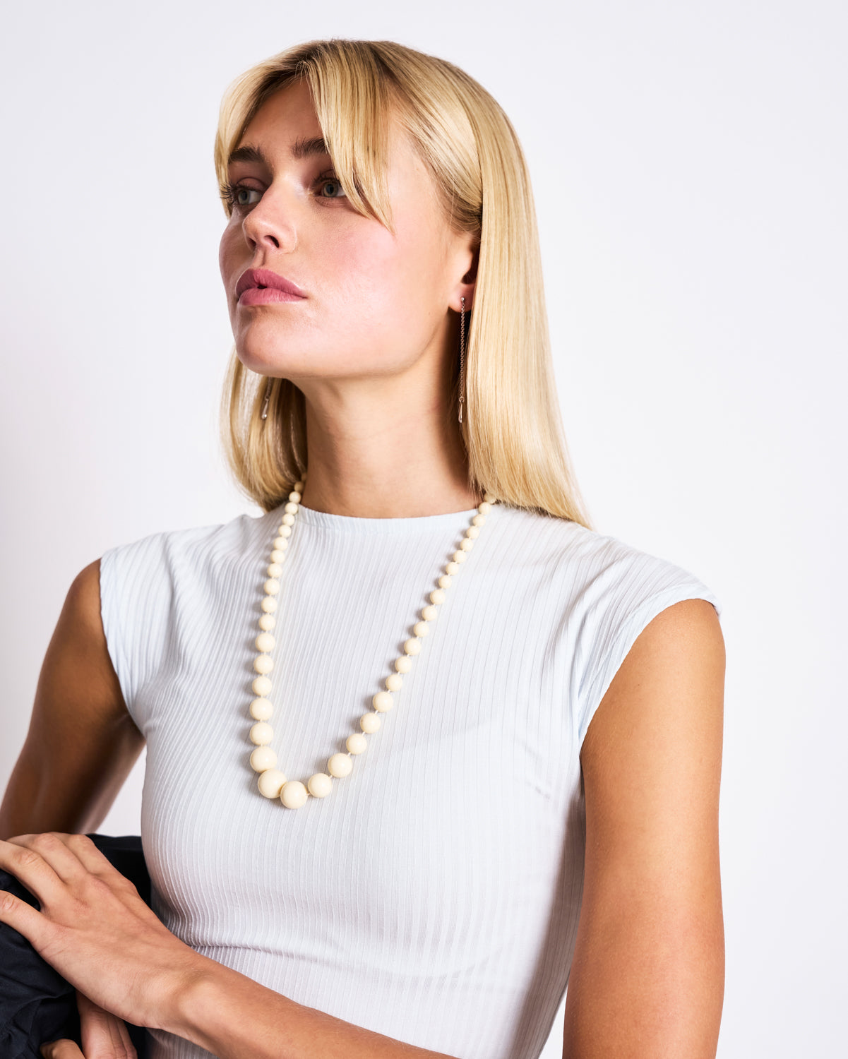 TENCEL™ LYOCELL RIB T-SHIRT APIS ICE BLUE T-shirt jan-n-june 2