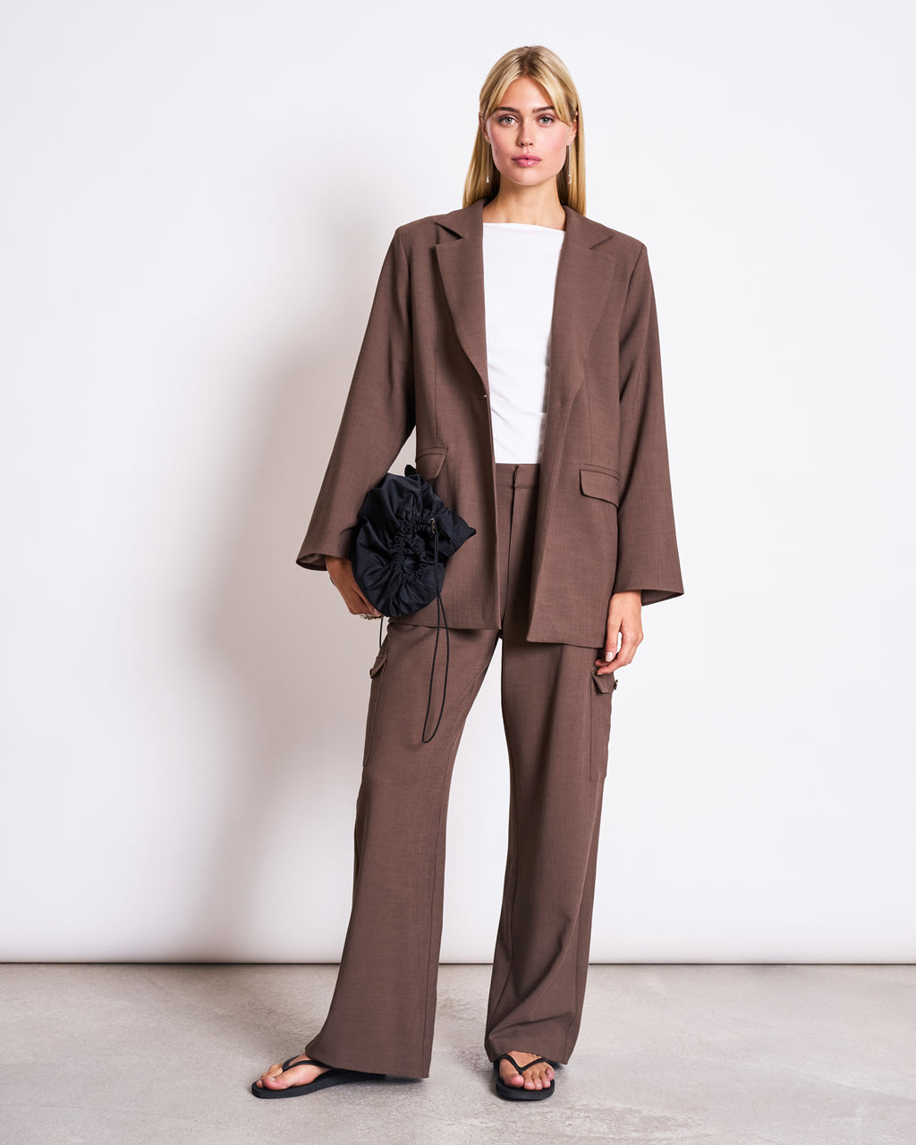 SLITTED BACK BLAZER JELS CLAY Jacket jan-n-june 1