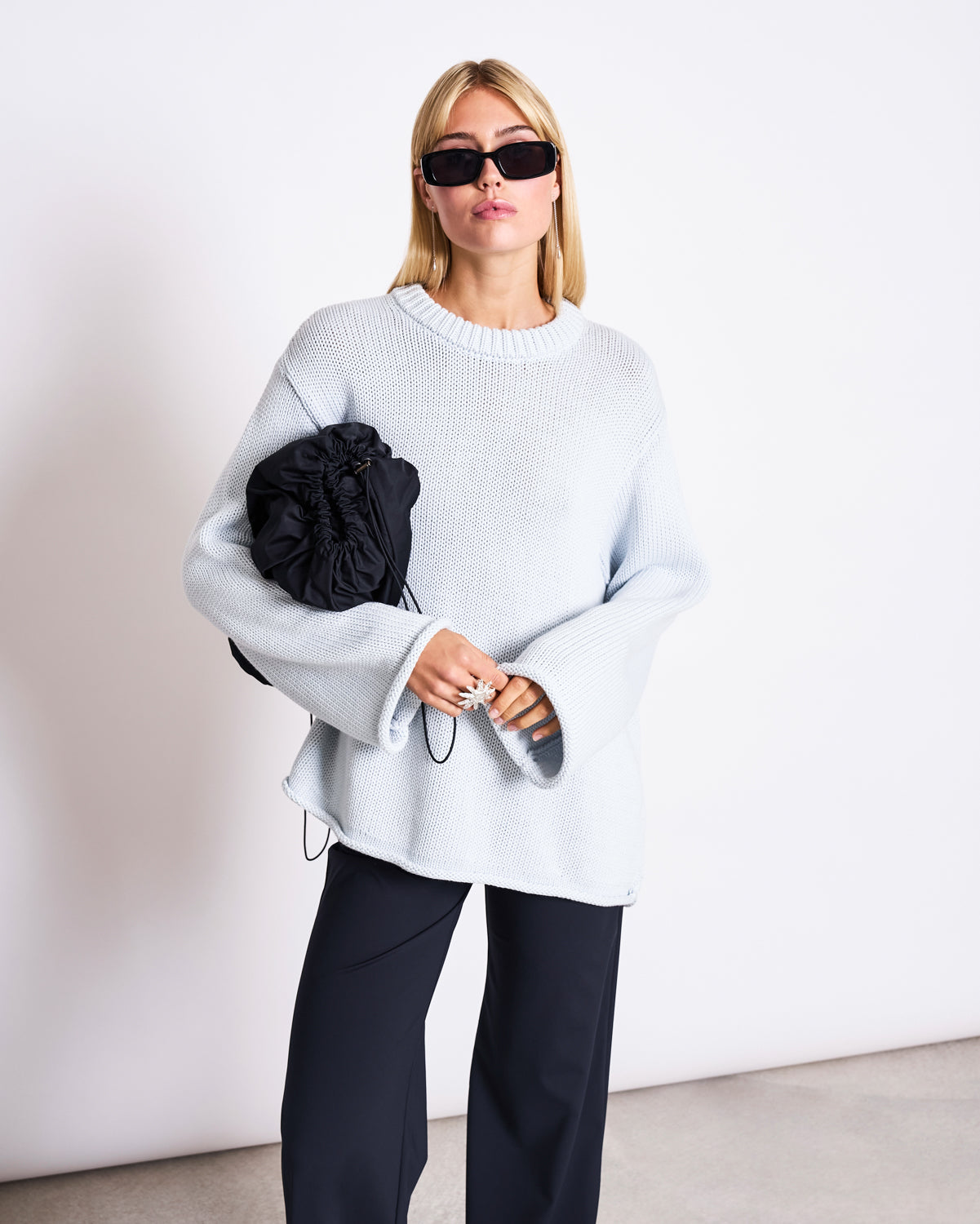 JUMPER SONA ICE BLUE GOTS Jumper jan-n-june 2