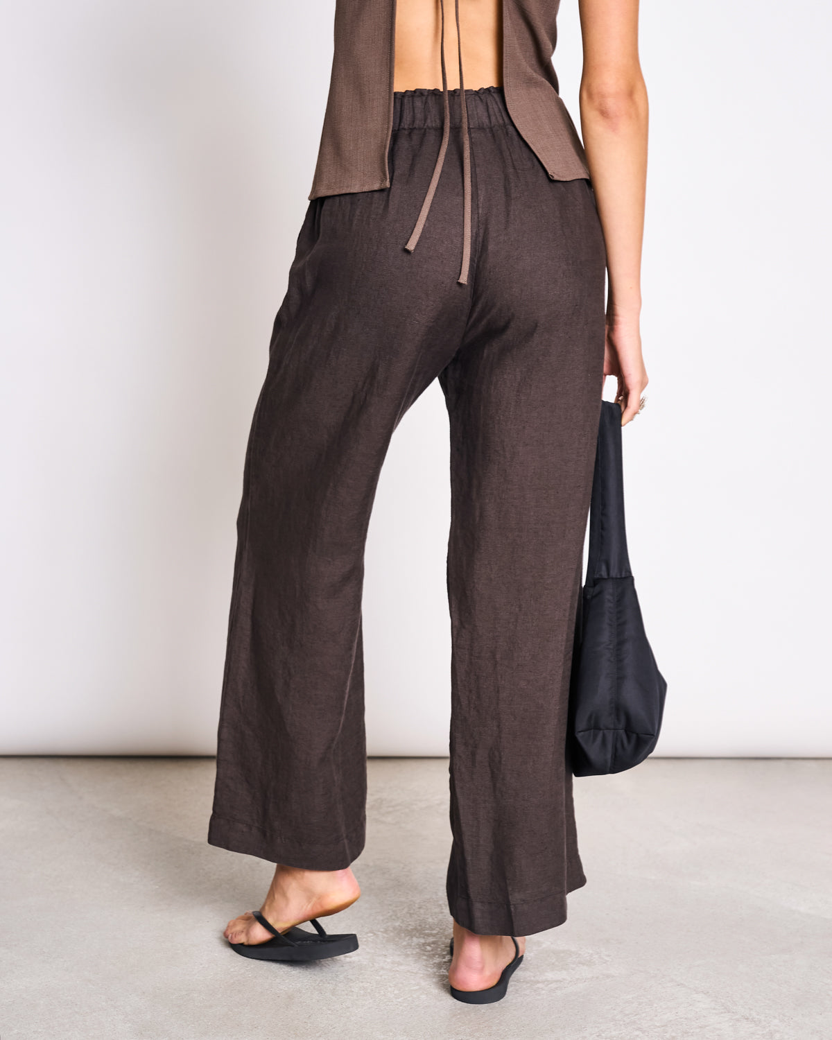 LINEN PANTS BEVEREN MUD Pants jan-n-june 3