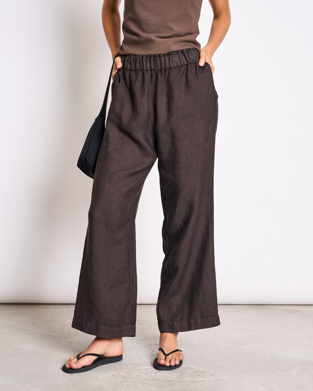 LINEN PANTS BEVEREN MUD Pants jan-n-june 4