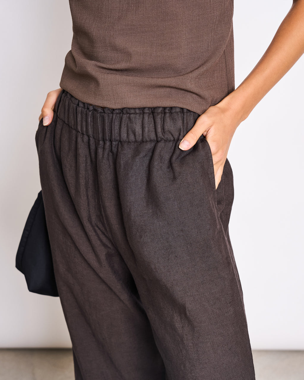 LINEN PANTS BEVEREN MUD Pants jan-n-june 5