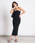 MIDI TUBE DRESS SUMU BLACK GOTS jan-n-june 1