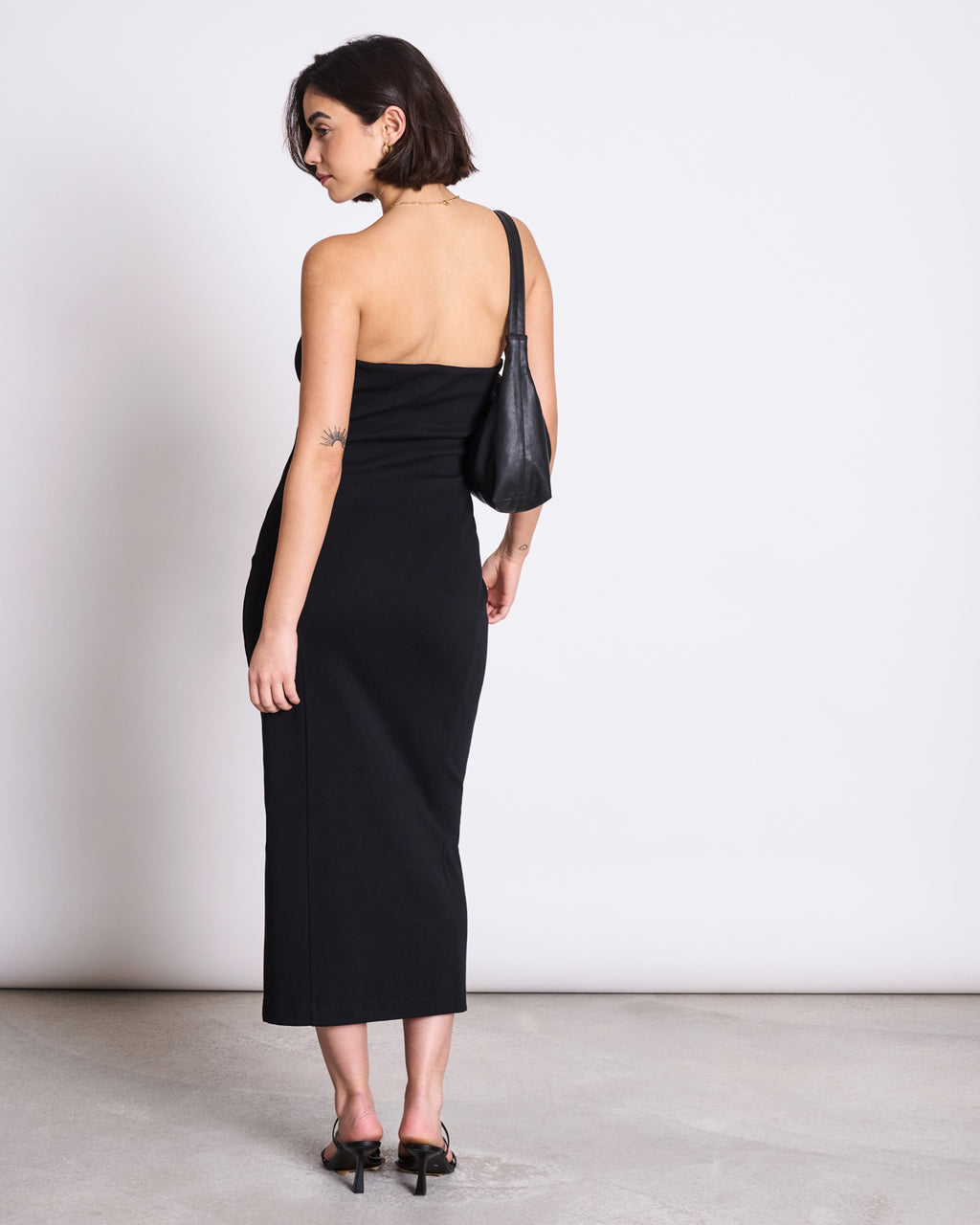 MIDI TUBE DRESS SUMU BLACK GOTS jan-n-june 4