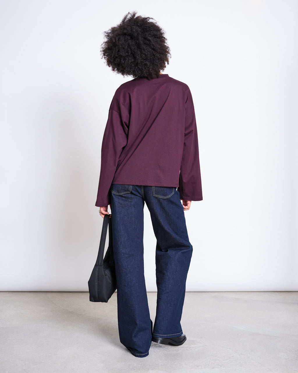 BOXY LONGSLEEVE ANKIRA CHERRY LACQUER Longsleeve jan-n-june 3