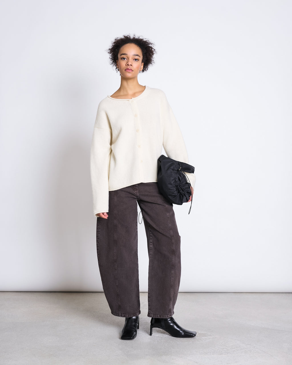 OVERSIZED WOOL CARDIGAN TINCO OFFWHITE GOTS Cardigan jan-n-june 1