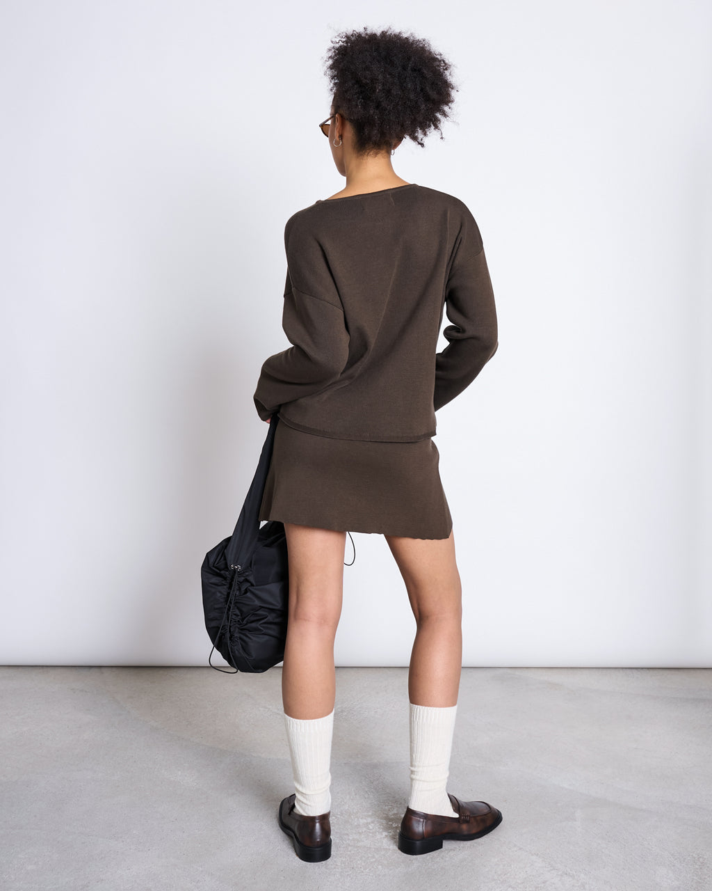 LIGHT KNIT JUMPER WILLIAMSBURG MUD GOTS Sweater jan-n-june 3