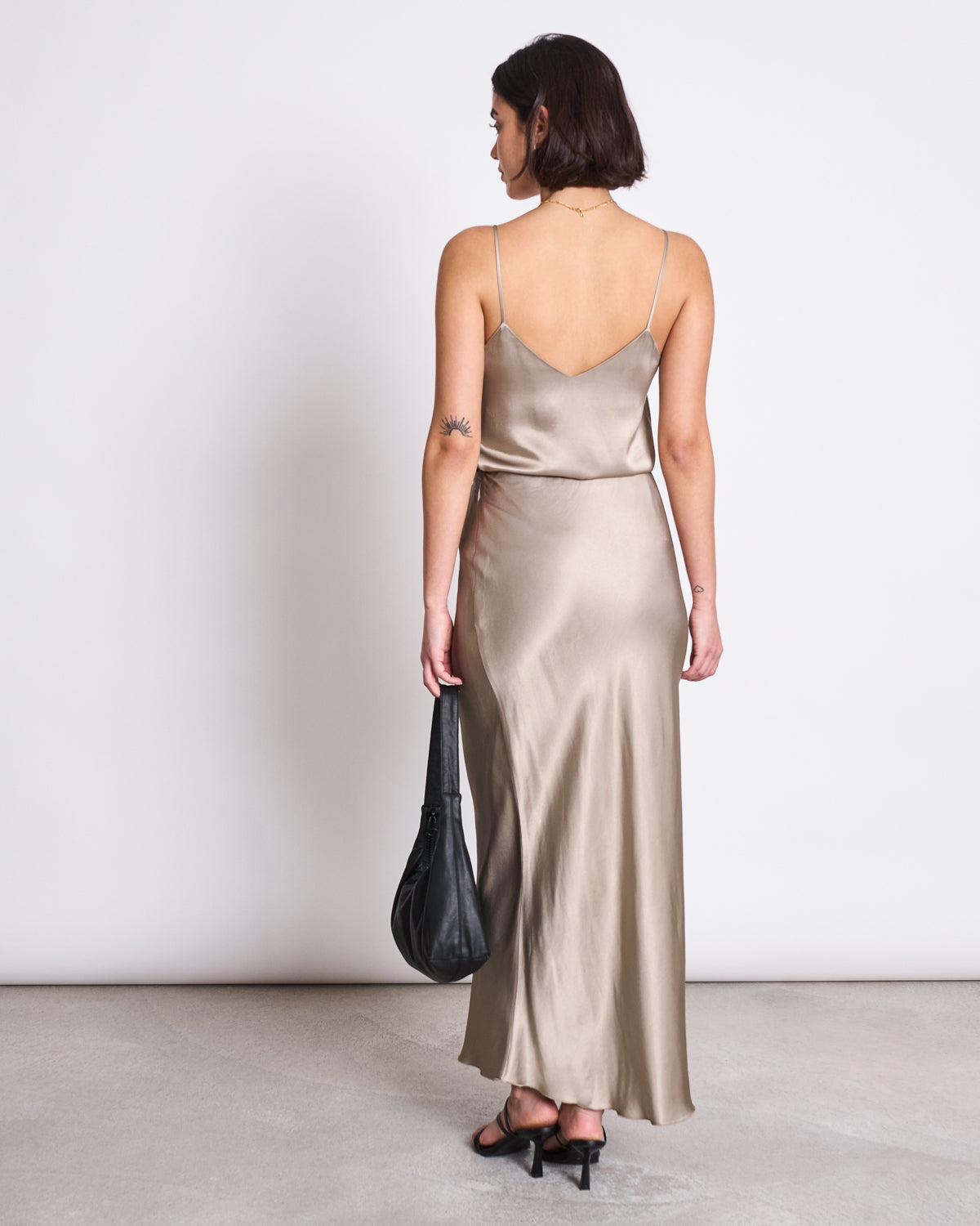 SLIP TOP MAUD SILVER GREY tops jan-n-june 12