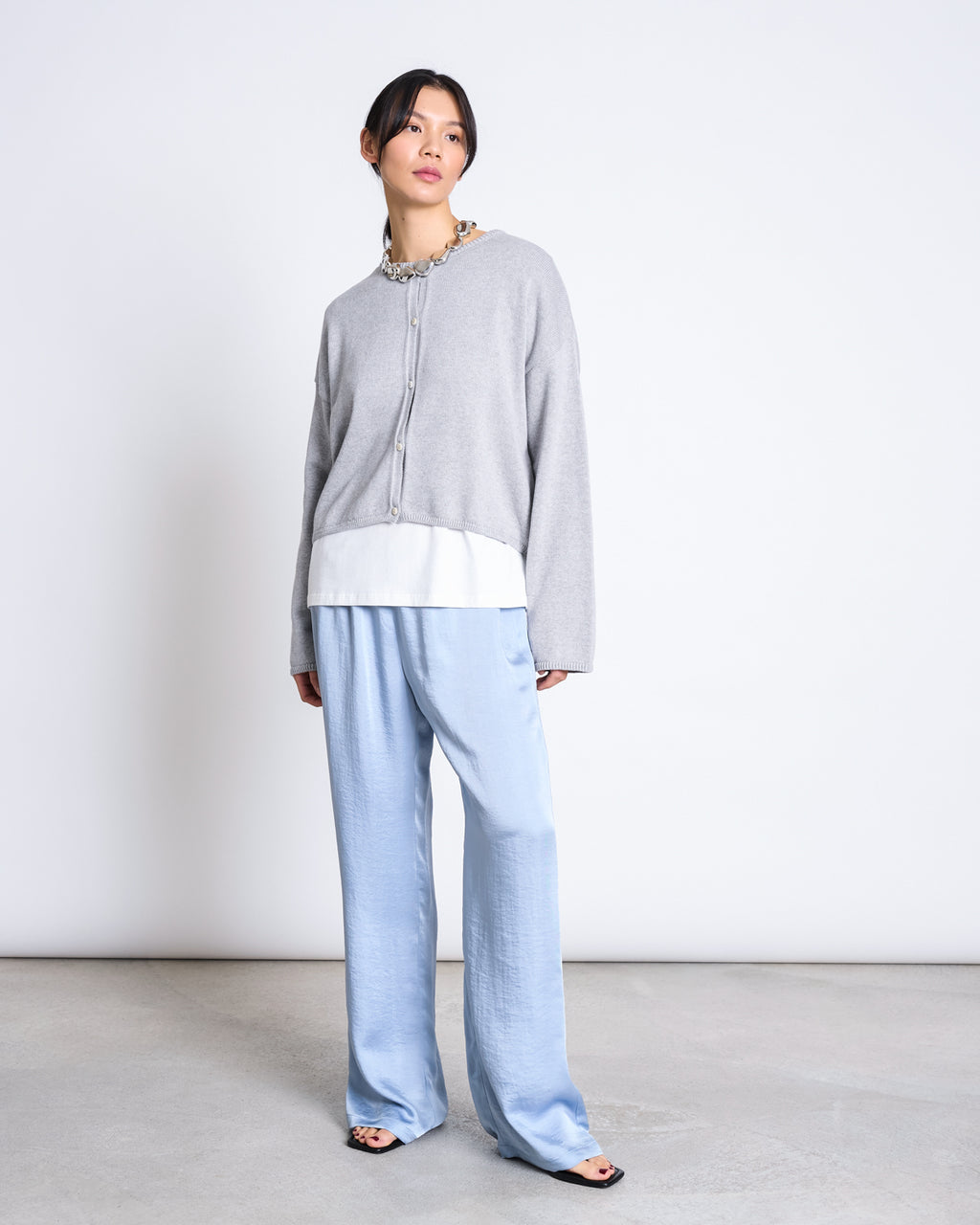 LIGHT CARDIGAN ASAS LIGHT GREY GOTS Cardigan jan-n-june 1