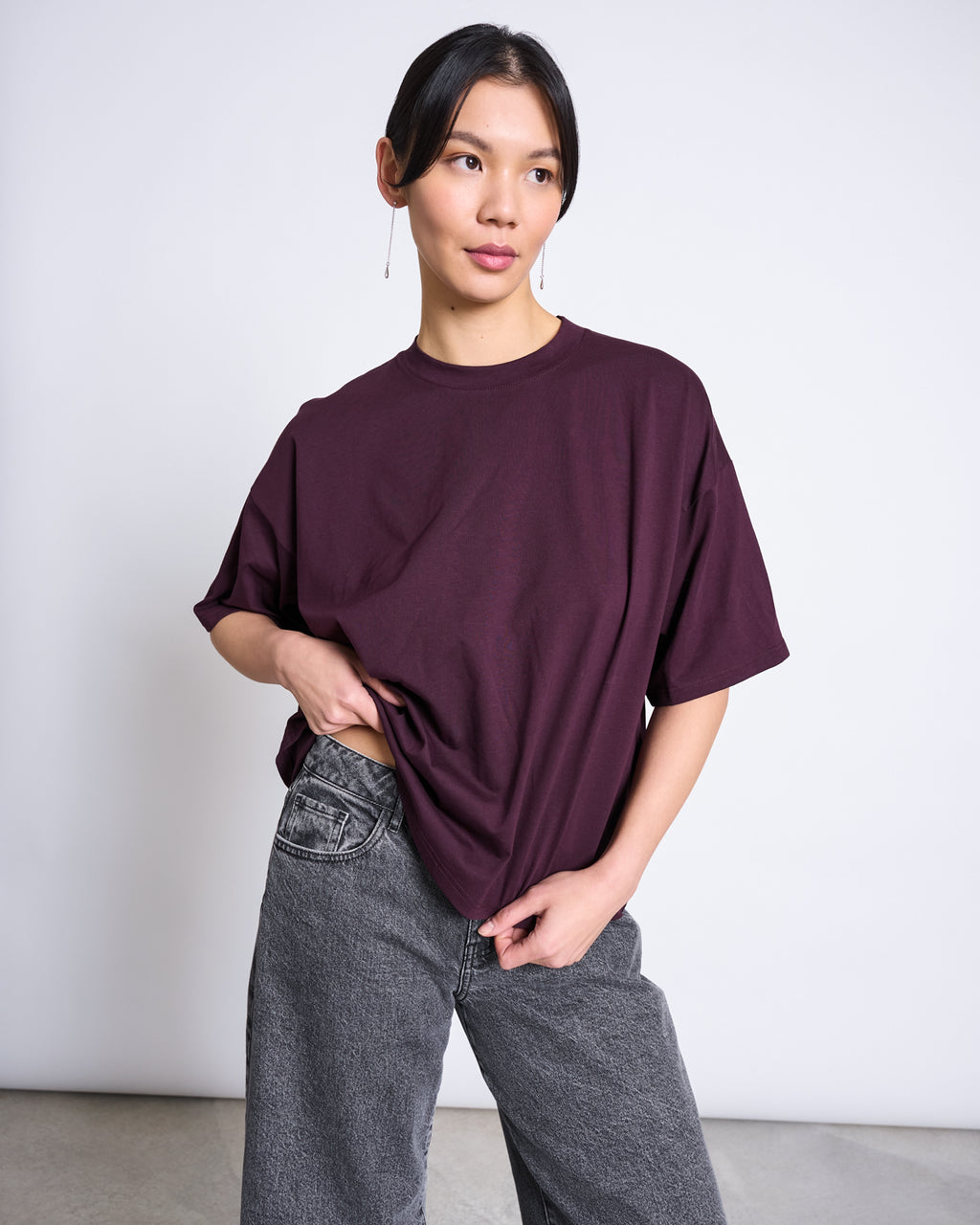 BOXY T-SHIRT TEMEL CHERRY LACQUER T-shirt jan-n-june 1