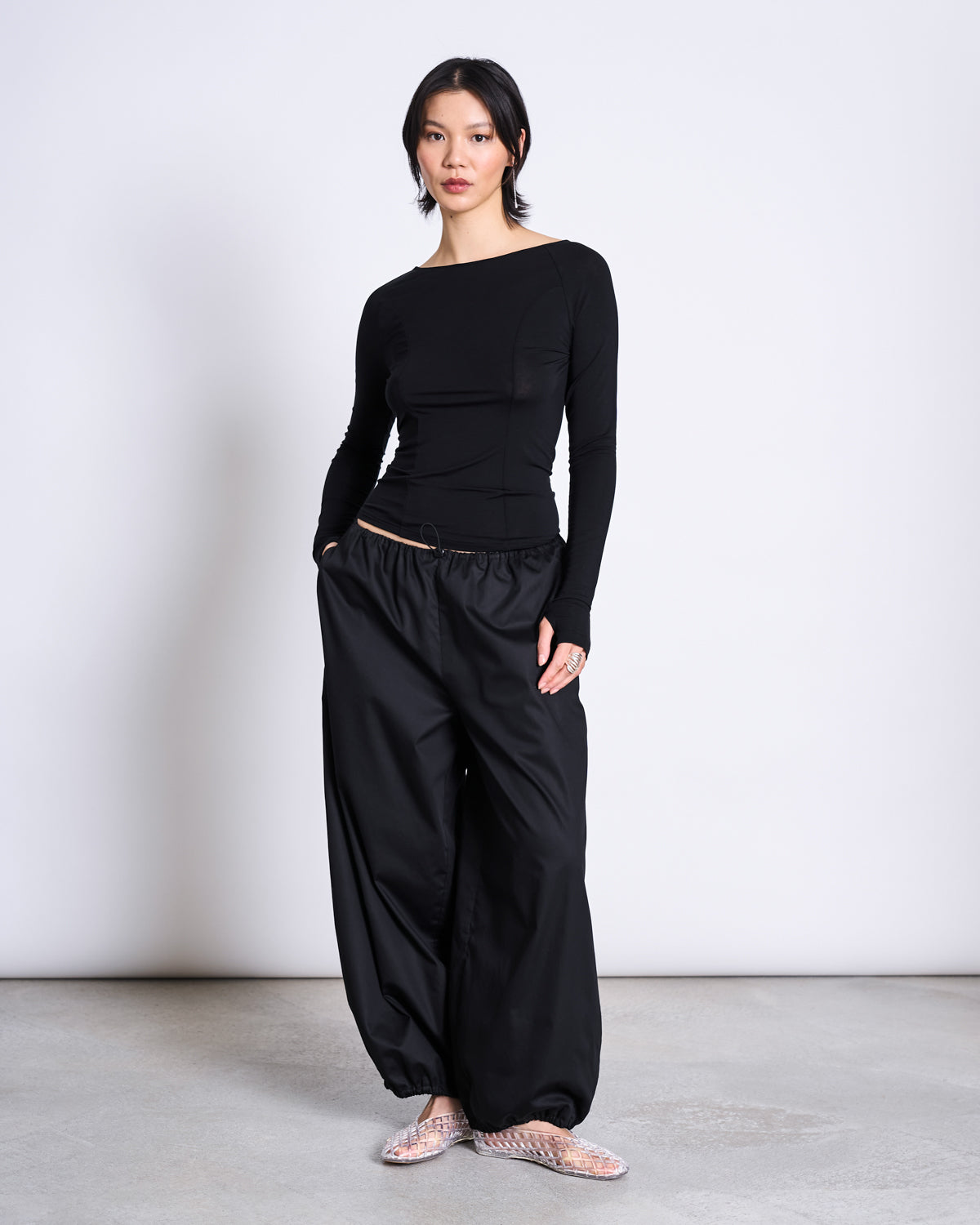 ULTRALIGHT LONGSLEEVE LONNEA BLACK Longsleeve jan-n-june 1