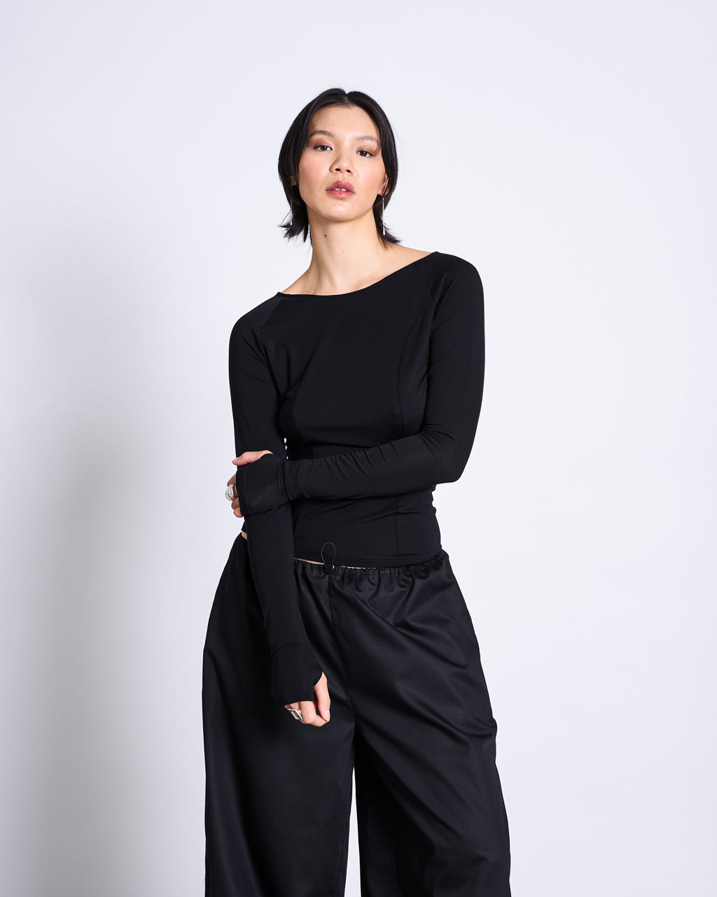 ULTRALIGHT LONGSLEEVE LONNEA BLACK Longsleeve jan-n-june 2