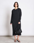MIDI CRINKLE DRESS DIMMA BLACK jan-n-june 1