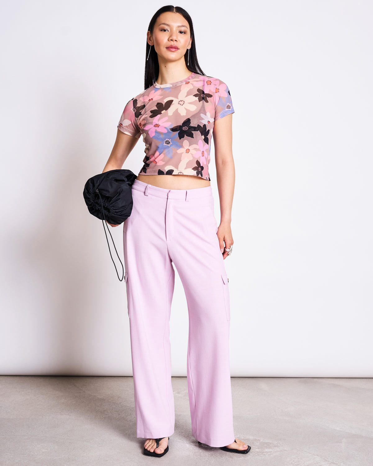 MESH T-SHIRT EVIE WILD BLOOM T-shirt jan-n-june 1