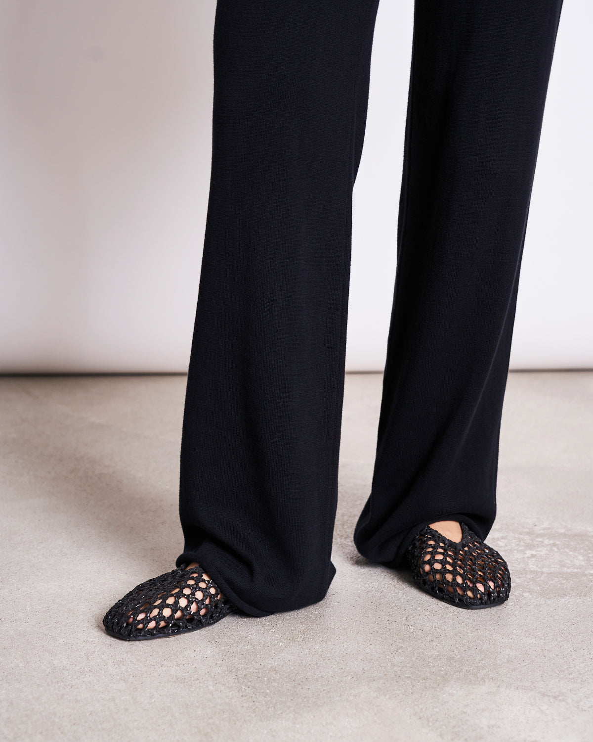 KNIT PANTS ANA BLACK GOTS Knit Pants jan-n-june 5