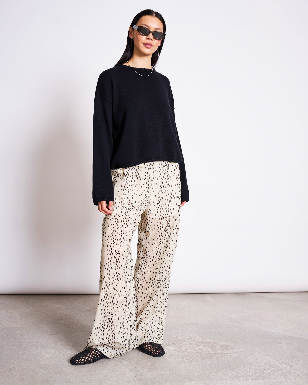 CREWNECK JUMPER HOY BLACK GOTS Cardigan jan-n-june 3