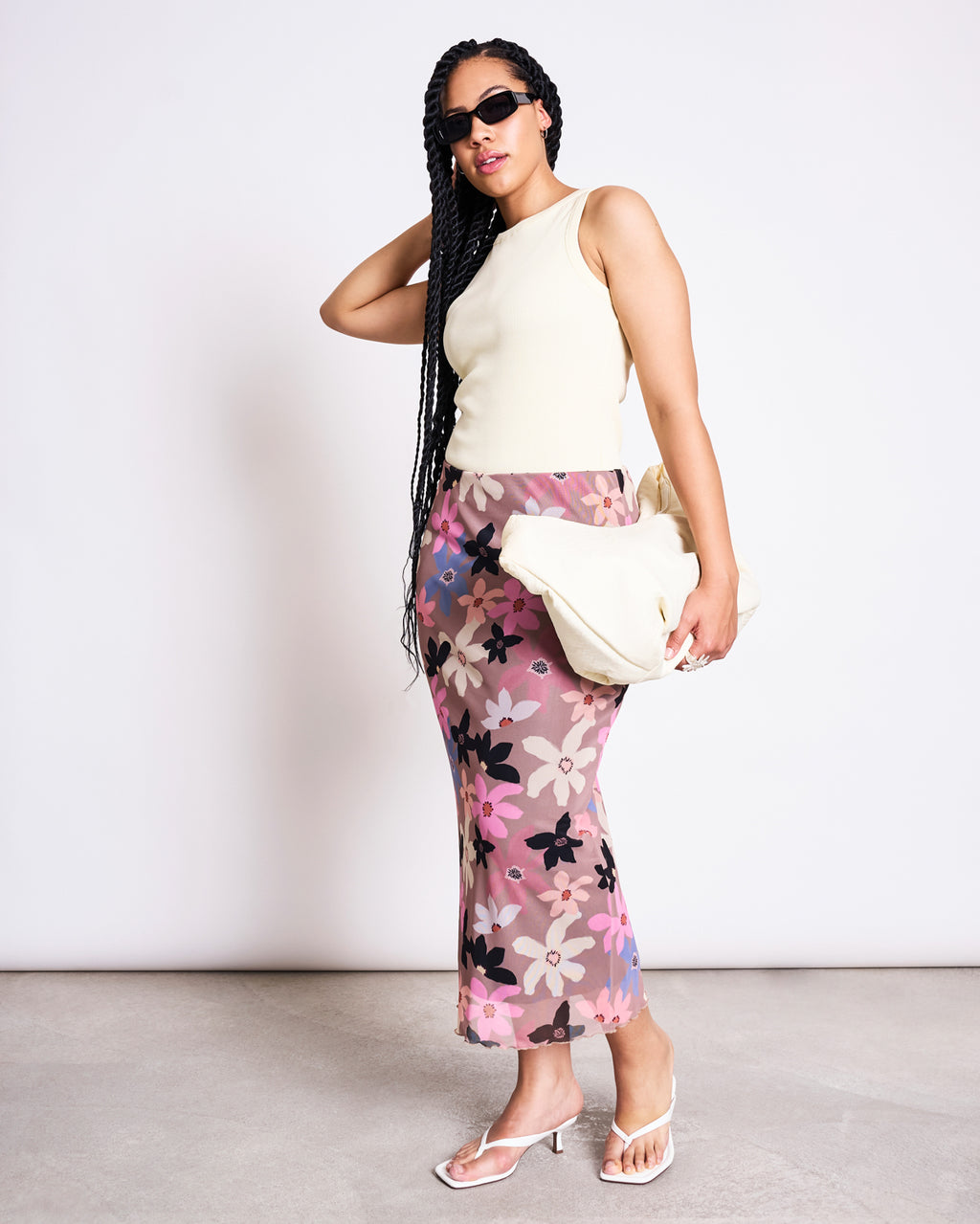 MESH MAXI SKIRT SMUK WILD BLOOM Skirt jan-n-june 6