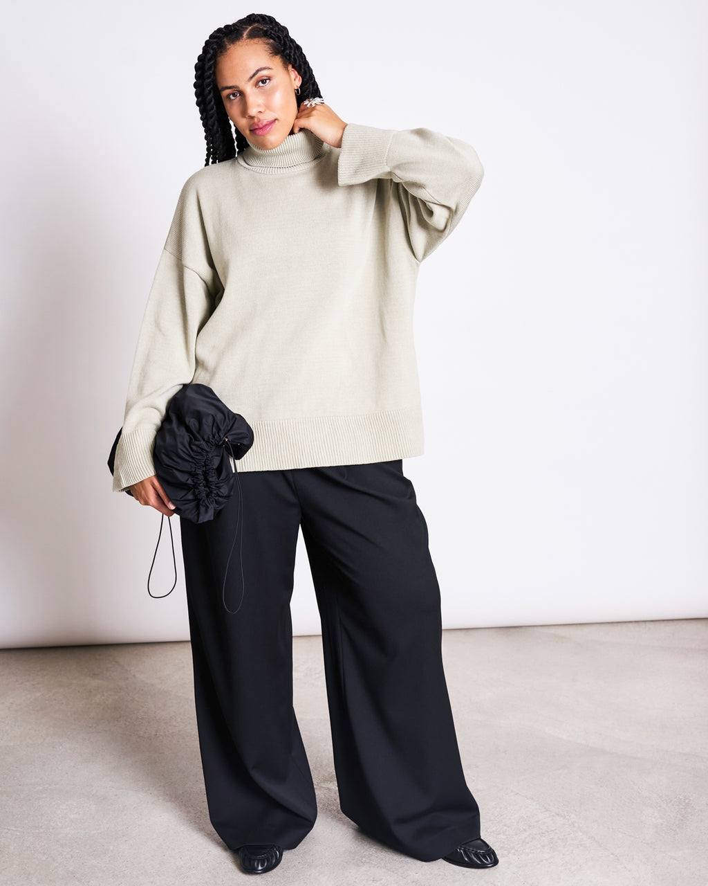 TURTLENECK MUA VINTAGE LACE GOTS Turtleneck jan-n-june 1