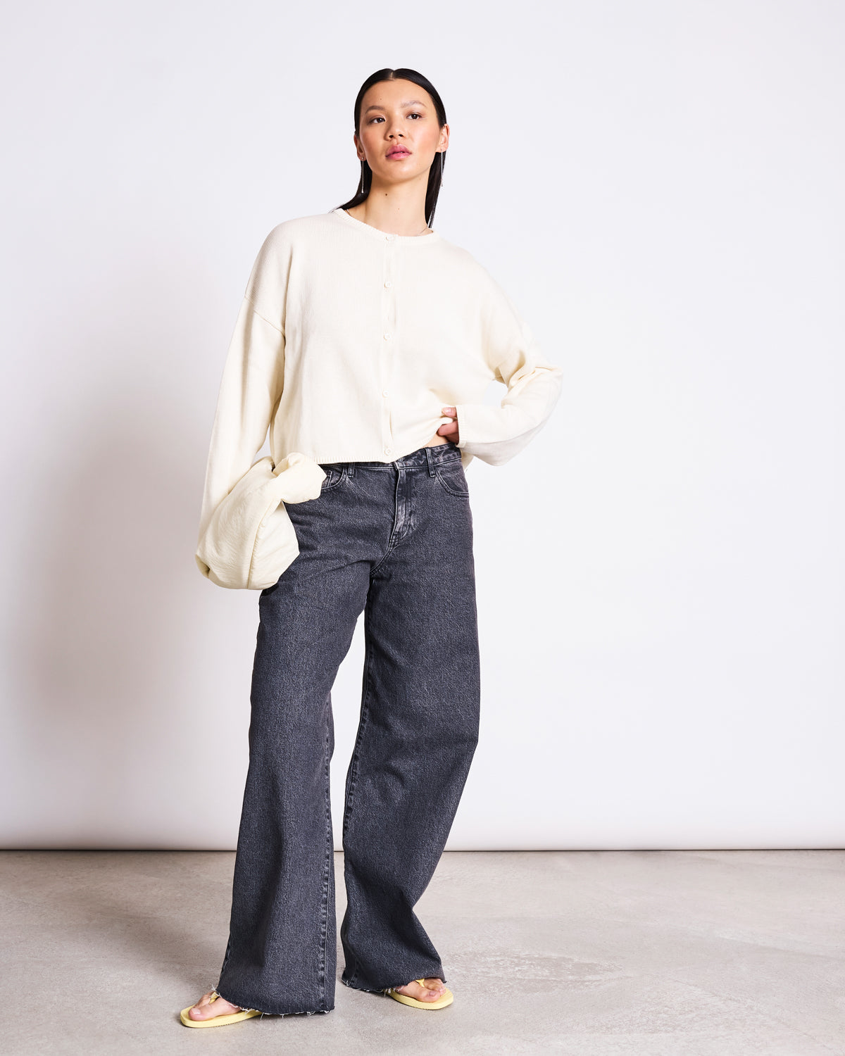 LIGHT CARDIGAN ASAS OFFWHITE GOTS T-shirt jan-n-june 3