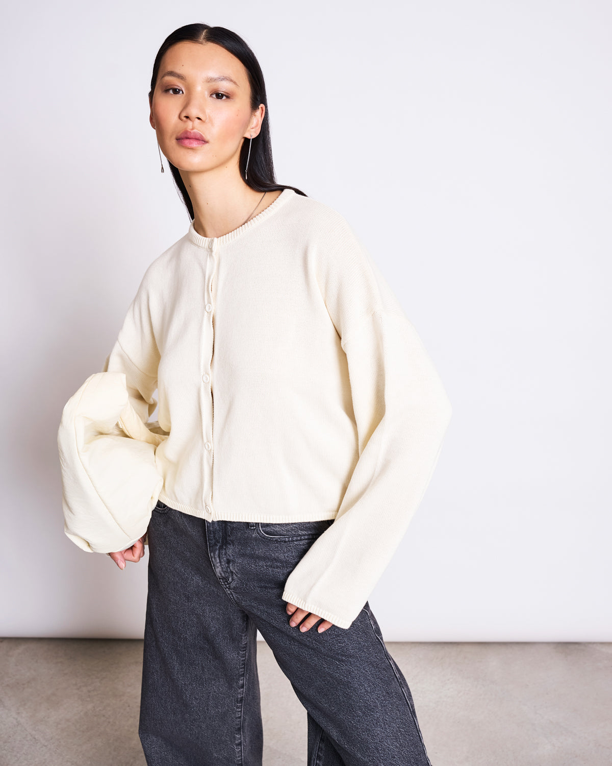 LIGHT CARDIGAN ASAS OFFWHITE GOTS T-shirt jan-n-june 2