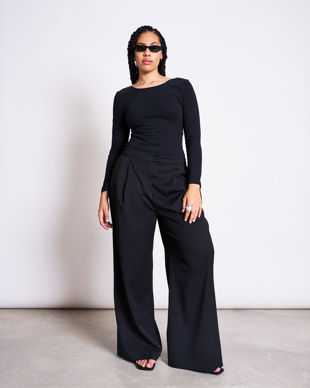 BALLERINA LONGSLEEVE LEON BLACK GOTS Longsleeve jan-n-june 2