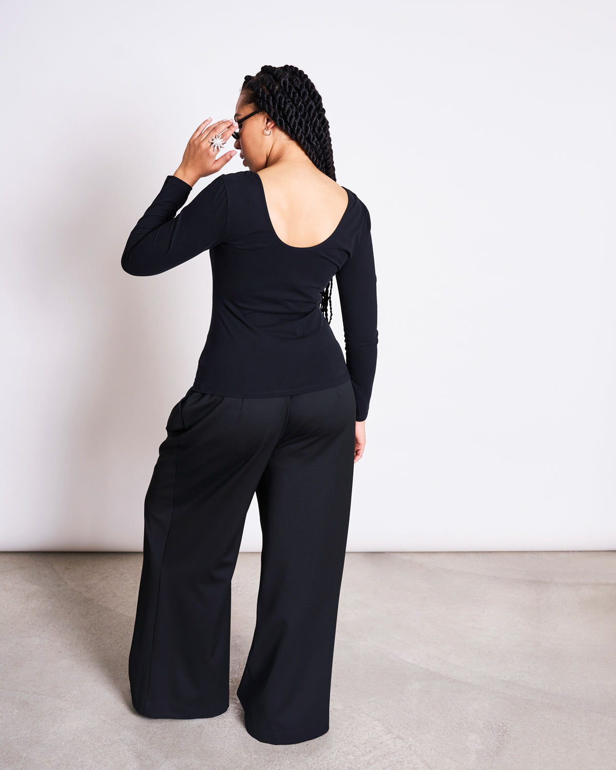 BALLERINA LONGSLEEVE LEON BLACK GOTS Longsleeve jan-n-june 1