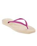 SLEEPERS TAPERED FLIP FLOPS EGGNOG FUCSIA Flip Flops jan-n-june 1