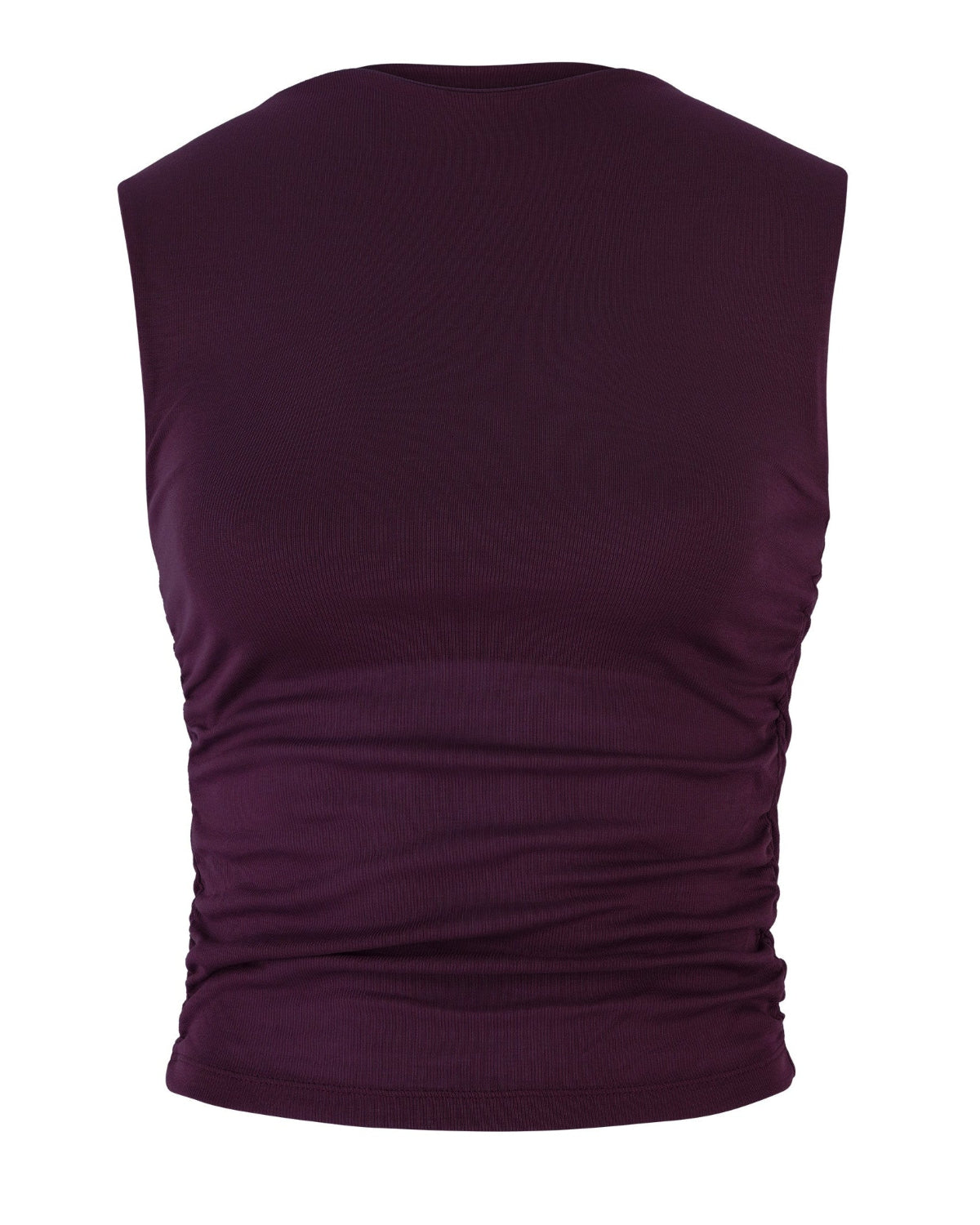 RUFFLE TOP RAFO CHERRY LACQUER GOTS T-shirt jan-n-june 6