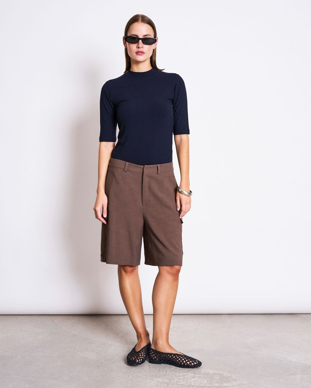 TENCEL™ LYOCELL RIB T-SHIRT NINA NIGHTFALL T-shirt jan-n-june 1