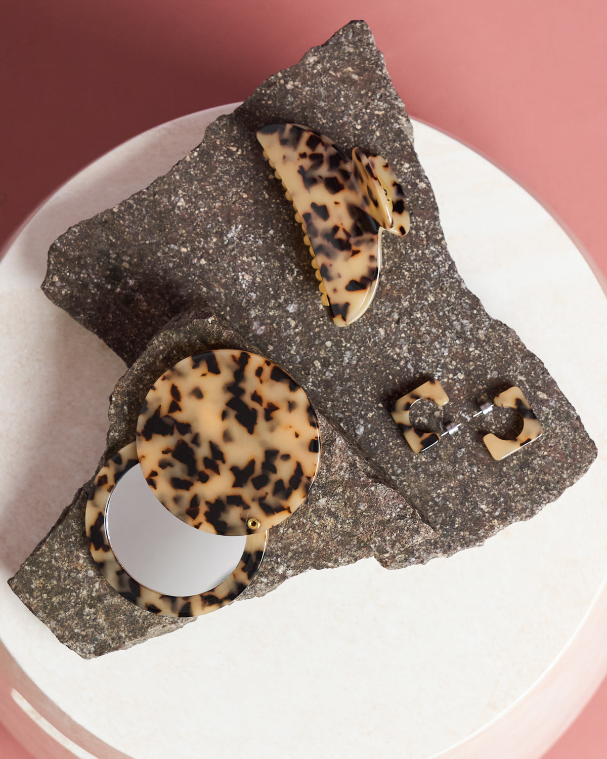 CIRCLE MIRROR BLONDE TORTOISE jan-n-june 4