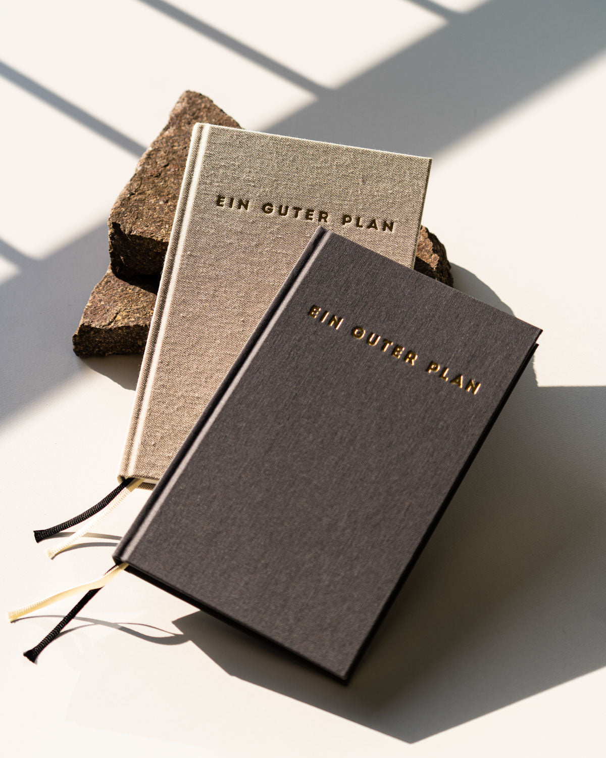 KALENDER EIN GUTER PLAN ANTHRAZIT UNDATED jan-n-june 1