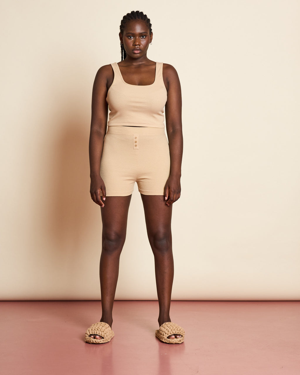 CROP TOP KRAFLA STONE Crop Top jan-n-june 3