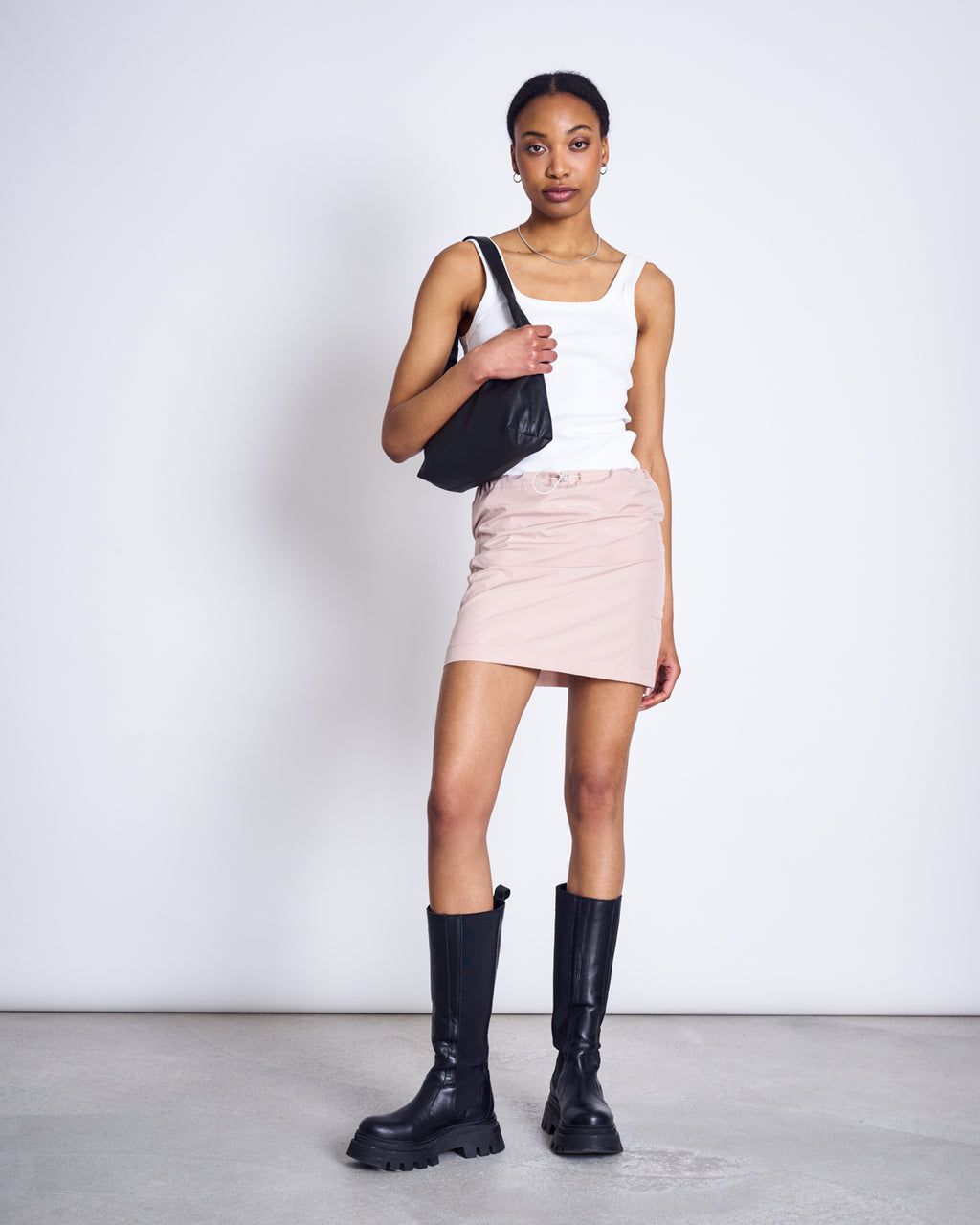MINI SKIRT VALENTINA SAND skirts jan-n-june 1
