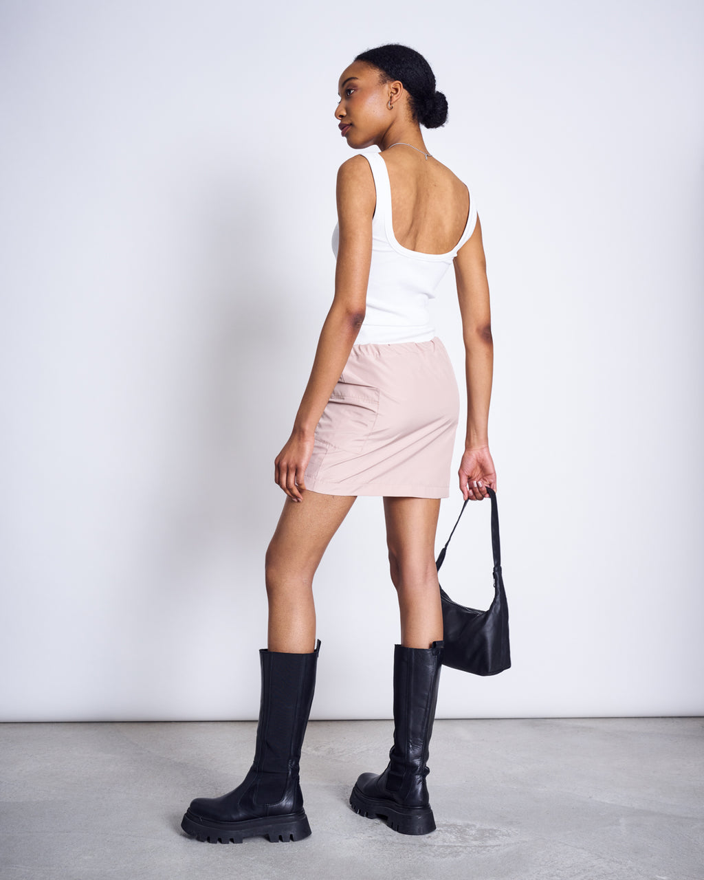 MINI SKIRT VALENTINA SAND skirts jan-n-june 3