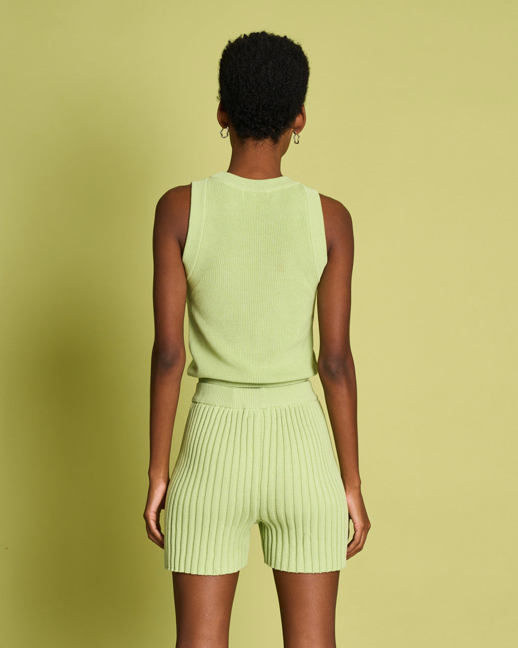 KNIT SHORTS IDOIA MATCHA Shorts jan-n-june 6