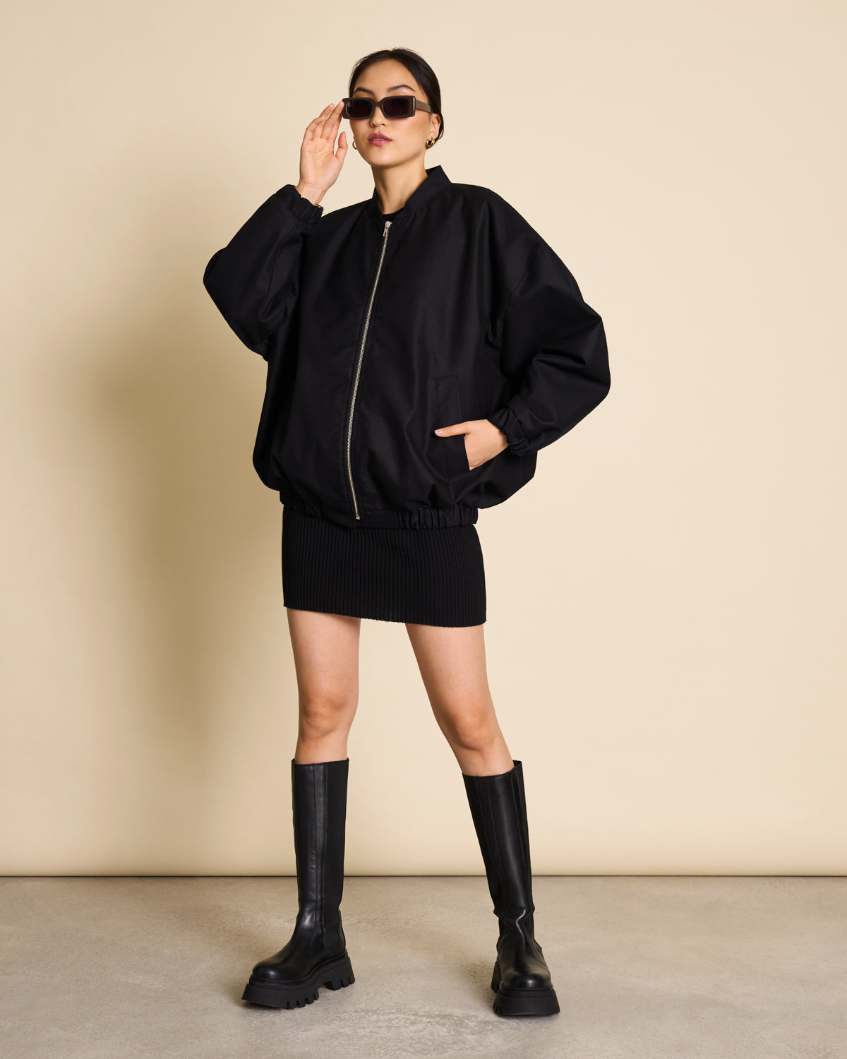 SKIRT LOKKA BLACK GOTS Mini Skirt jan-n-june 10