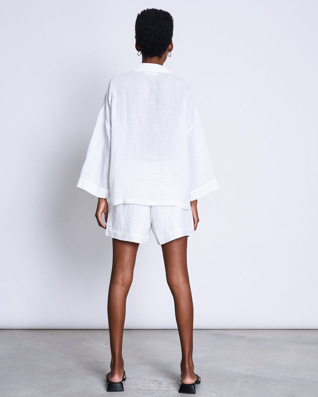 LINEN SHIRT MONS WHITE Blouses jan-n-june 7